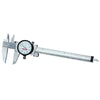 120 Series Dial Caliper, 0 to 6 in, Stainless Steel Tip, White Display