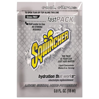 Fast Pack® Drink Mix, Cool Citrus, 0.6 fl oz, Pack, Yields 6 oz