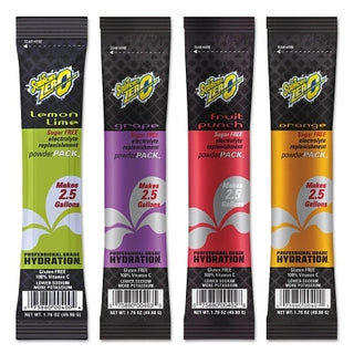 PowderPack™ ZERO Mistura em Pó Sem Açúcar, Rendimento de 2,5 galões (9,5 litros), Pacote de 1,76 oz (50 g), Sabores Sortidos