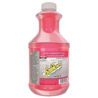 Liquid Concentrate, 64 oz, Bottle, Yields 5 gal, Strawberry Lemonade