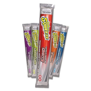 Sqweeze® Freezer Pop, Regular, 3 oz, Tube, Assorted Flavors