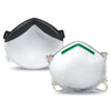 SAF-T-FIT PLUS N1115 Disposable Respirator, Half-Facepiece, Non-Valved N95, Green Color Code, Medium/Large