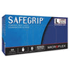 SafeGrip® SG-375 Examination Gloves, Large, Natural Rubber Latex, Blue