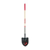 Round Point Digging Shovel, 9.5 in W x 12 in L Blade, 48 in North American Hardwood Straight Handle, PowerStep®/SuperSocket®