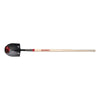 Rice Shovel, 11 in L x 9.25 in W Blade, 48 in North American Hardwood Straight Handle