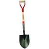 Round Point Digging Shovel, 9.5 in W x 12 in L Blade, 30 in L North American Hardwood Armor D-Grip Handle, Open-Back