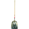 Aluminum Scoop, 17.75 in L x 14.5 in W Blade, 48 in White Ash Straight Handle, Western-Pattern