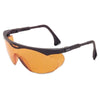 Skyper® Eyewear, Orange Lens, Polycarbonate, Uvextreme AF, Black Frame, TPU