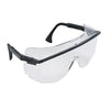 Astrospec OTG 3001 Eyewear, Clear Lens, Anti-Scratch, Hard Coat, Black Frame