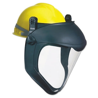 Bionic® Face Shield with Hard Hat Adapter, Uncoated, Clear