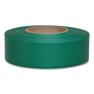Taffeta Flagging Tape, 1-3/16 in x 300 ft, Green