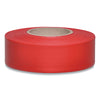 Taffeta Flagging Tape, 1-3/16 in x 300 ft, Red