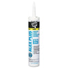 ALEX PLUS® Acrylic Latex Caulk Plus Silicone (PC 18101), 10.1 oz Cartrdge, White