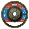 Vortec Pro® Abrasive Flap Disc, 4-1/2 in dia, 36 Grit, 5/8 in-11, 13000 rpm, Type 29