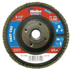 Vortec Pro® Abrasive Flap Disc, 4-1/2 in dia, 40 Grit, 5/8 in-11, 13000 rpm, Type 29