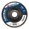 Tiger Paw™ TY29 Coated Abrasive Flap Disc, 4-1/2 in dia, 40 Grit, 7/8 Arbor, 13000 rpm