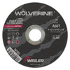 Wolverine™ Flat Type 1 Cutting Wheel, 4-1/2 in Diameter, 1/16 in Thick, 60 Grit, Alum Oxide