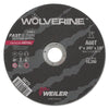 Wolverine® AO Flat Type 1 Cutting Wheel, 6 in dia, 0.045 in Thick, 7/8 in Arbor, 60 Grit