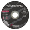 Wolverine® AO Flat Type 1 Cutting Wheel, 4-1/2 in dia, 0.045 in Thick, 7/8 in Arbor, 60 Grit