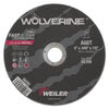 Wolverine® AO Flat Type 1 Cutting Wheel, 6 in dia, 0.040 in Thick, 7/8 in Arbor, 60 Grit