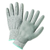 720DGU Palm Coated HPPE Gloves, Large, Gray