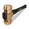 Unbreakable™ Handle Brass Sledge Hammer, 8 lb, 16 in L