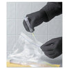 7700 Series Nitrile Gloves, Rolled Cuff, Medium, Black