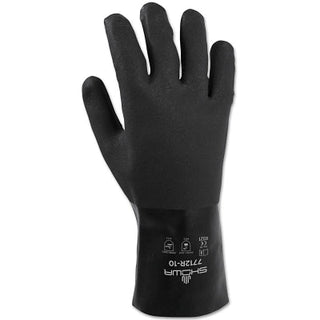 Black Knight® PVC Gloves, Large, Black