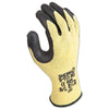 Gloves, Stainless Steel Lining, Rubber Latex Coating, X-Large, Yellow/Black