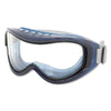 Odyssey II Series Chem Splash Dual-Lens Goggle, Clear Tint, Blue Fr, OTG, AF/HC