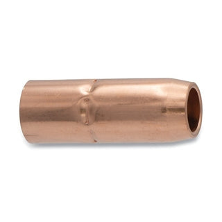 MIG Gun Nozzle, Flush, 5/8 in Bore, For Miller® Style, Copper