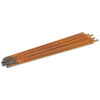 DC Copperclad Gouging Electrode, 5/32 in dia x 12 in L, Pointed