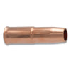 MIG Gun Nozzle, Adjustable, 5/8 in Bore, For Tweco® Style 24A, Copper