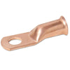 Solder On Lug, 17/32 in Stud Hole, 0.495 in Barrel, 1/0 to 2/0 Cable Cap