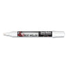Prime-Action™ Paint Marker, Reversible Chisel/Bullet Tip, White