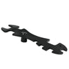 Tank Wrench, Steel, 8-1/2 in Opening, For Regulators/Torches/Acetylene Cylinders, Steel