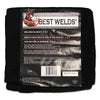 Welding Blanket, 8 ft X 6 ft, Fiberglass, Black, 23 oz