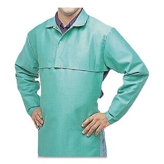 FR Cotton Sateen Cape Sleeves, Hook-and-Loop, X-Large, Visual Green