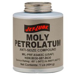 Jet-Lube Moly Petrolatum Brushtop Can - 26203